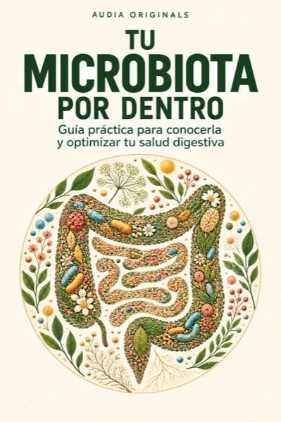 Portada de Tu microbiota por dentro, un Original de Audia