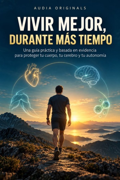 Portada de Vivir mejor, durante más tiempo, un Original de Audia